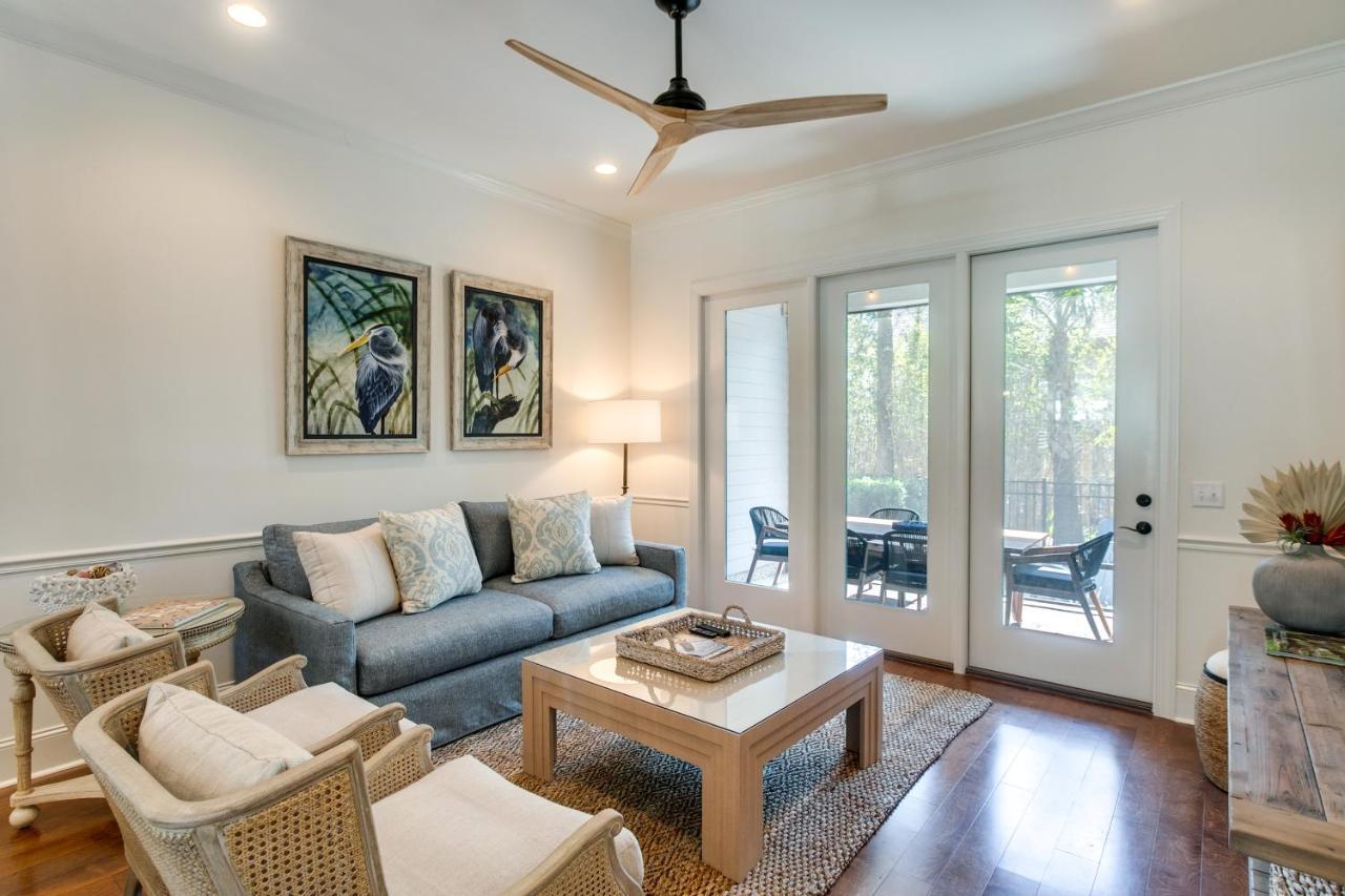 Luxe Jekyll Island Home With Beach And Pool Access Екстериор снимка