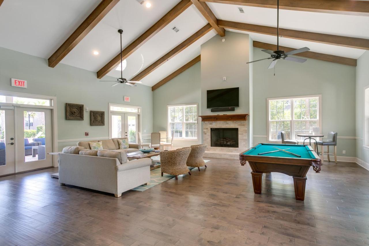 Luxe Jekyll Island Home With Beach And Pool Access Екстериор снимка