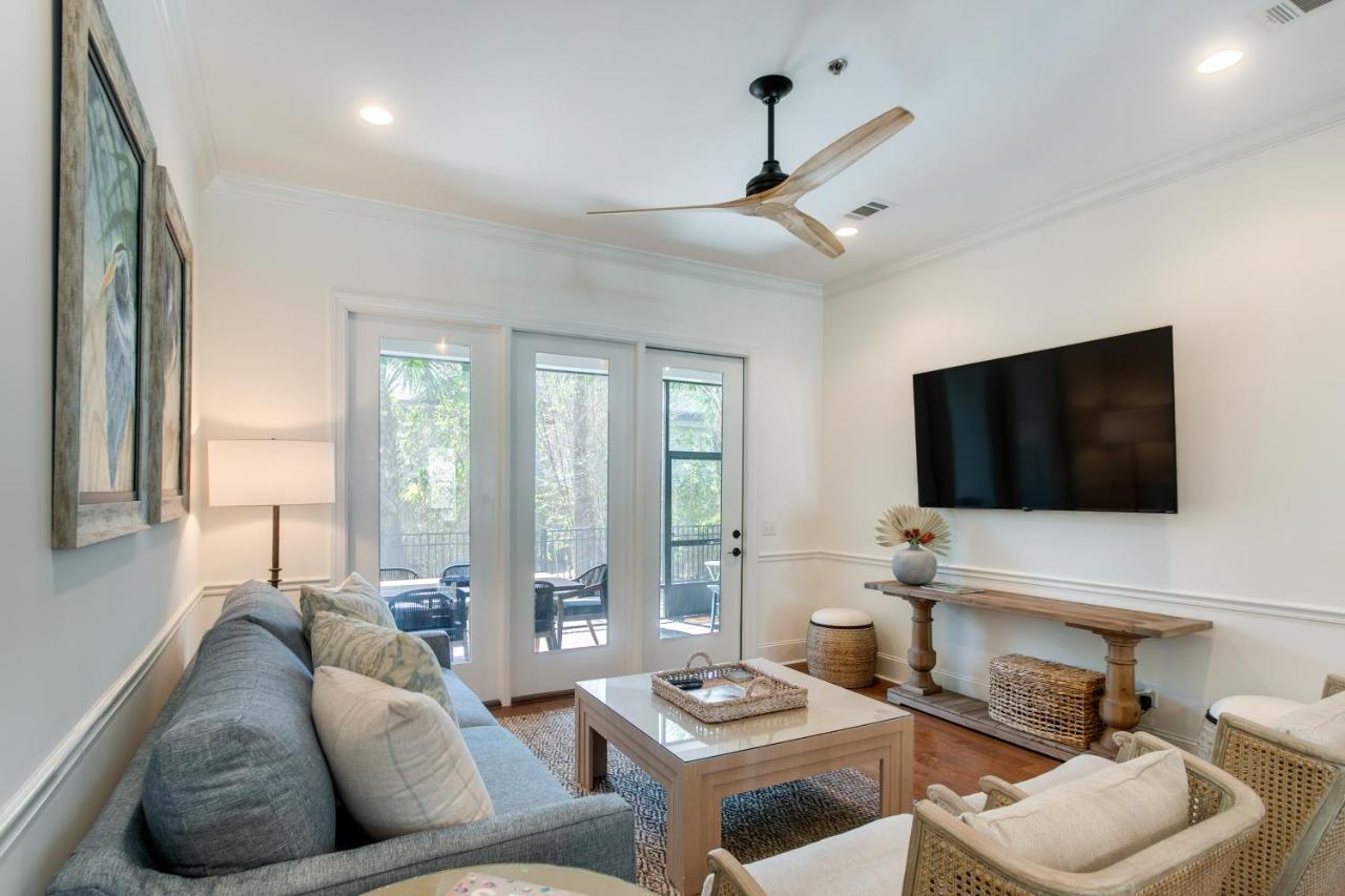 Luxe Jekyll Island Home With Beach And Pool Access Екстериор снимка